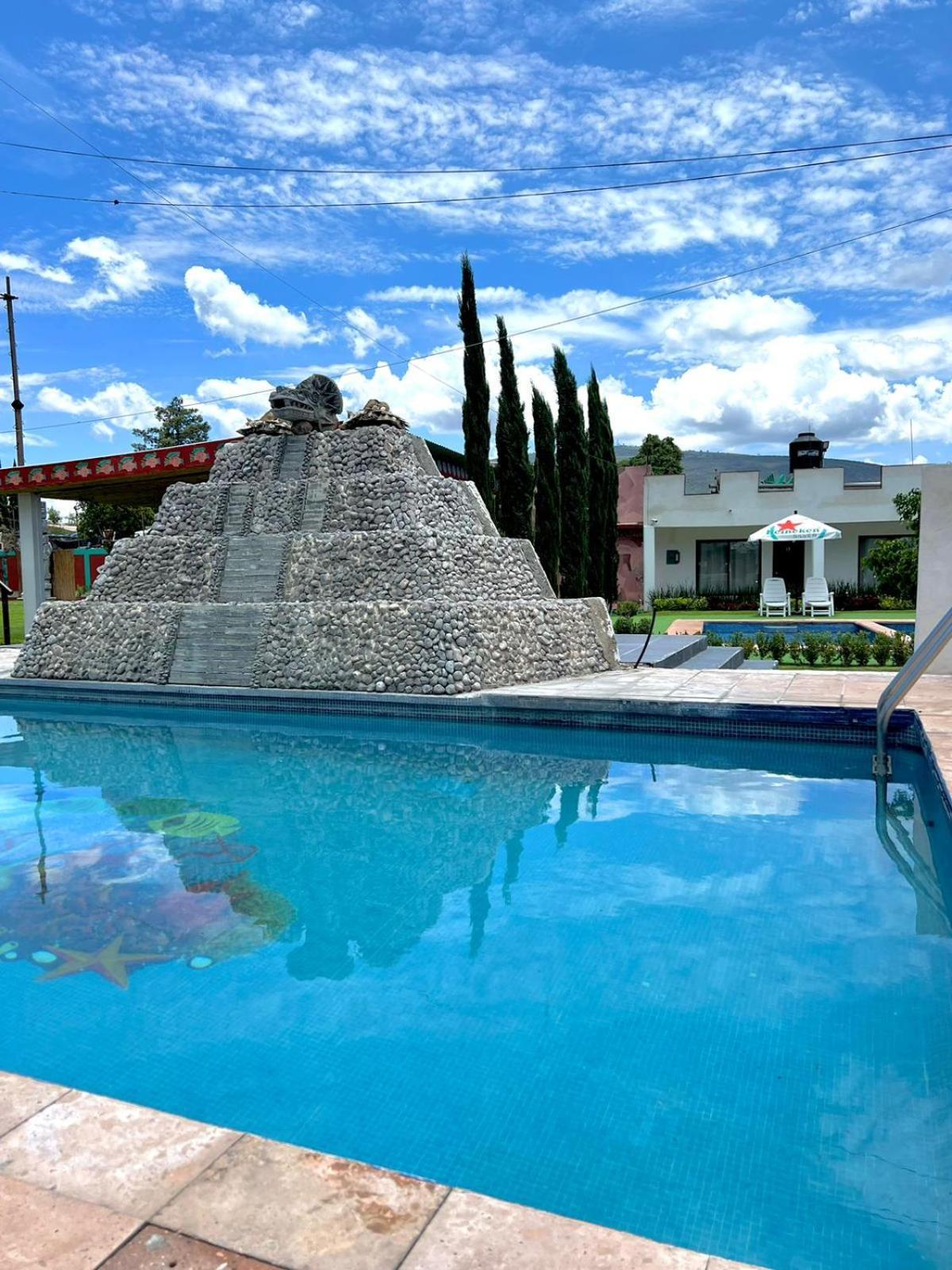 Hotel El Jaguar San Martín de las Pirámides Екстериор снимка